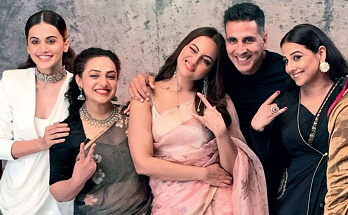 Picture of Akshay Kumar With Sonakshi Sinha